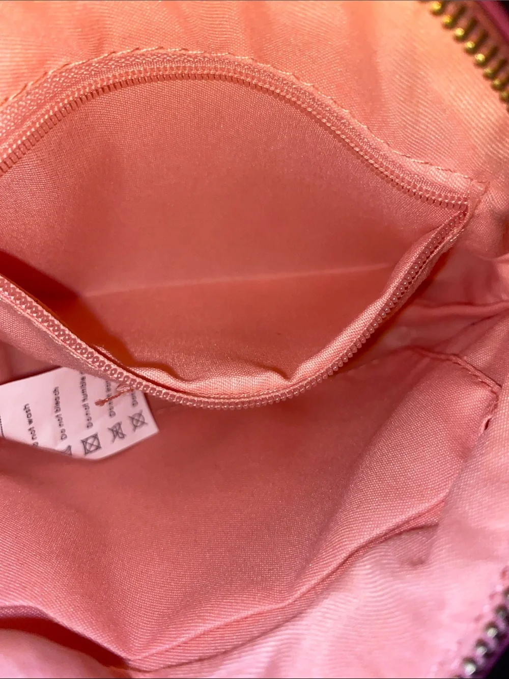 Kids Pink Gradient Unicorn Crossbody Bag with Silver Accents